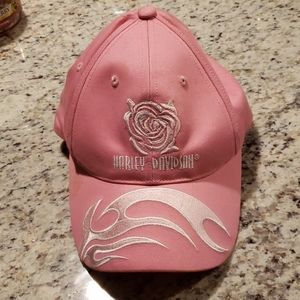 Ladies Harley Davidson Pink Hat